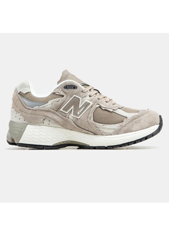 Бежевые демисезонные кроссовки мужские new balance 2002r biege нью беланс 2002r No Brand