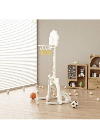 Спортивный игровой комплекс Forest Castle 3в1 Магический лес 48.5х53х150 см Белый (NWM-011-01) No Brand (369458273)