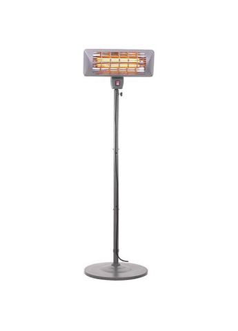 Обігрівач для патіо тераси веранди кварцовий окремостоячий 2000 Вт IP24 з регулюванням висоти та нахилу безпечний вуличний Camry (367108370)