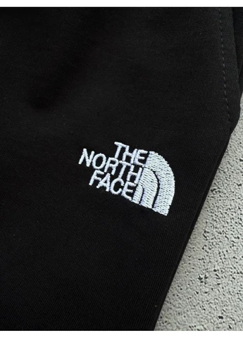 Шорти TNF чорні вишивка No Brand (392685232)