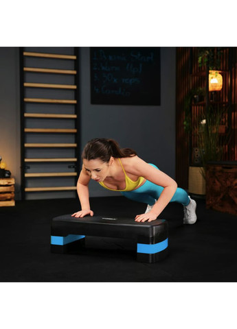 Степь платформа TX-030AS 3 уровневая черно-голубая TREX Sport (361951913)