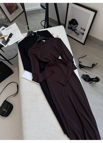 Коричнева повсякденний, вечірня сукня в стилі skims Україна