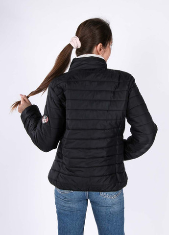 Чорна зимня одяг жіночий куртка 030323 ов ww2010f сша (р) Geographical Norway