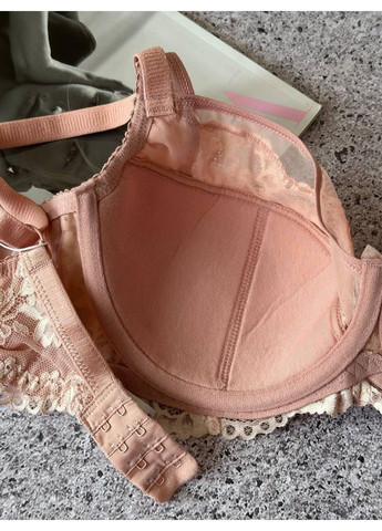 Пудровий м'який бюстгальтер пудровий Lanny Mode