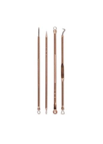 Набор инструментов (золотой) для удаления дефектов и чистки пор (4 шт) No Brand (332184437)