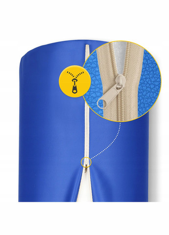 Валик для реабілітації та масажу 100 x 30 см Blue (P-5905973402958) 4FIZJO (304252691)