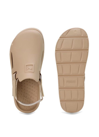 Бежевые женские сандалии 394883-02 бежевый резина Puma