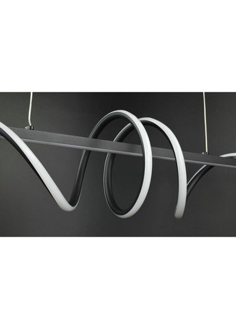 Люстра світлодіодна підвісна LED світильник для квартири на стелю ледве 27014 Чорний 30-100х20х100 см. Sunnysky (324396611)