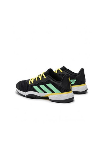 Комбіновані осінні кросівки barricade kids чорний зелений adidas