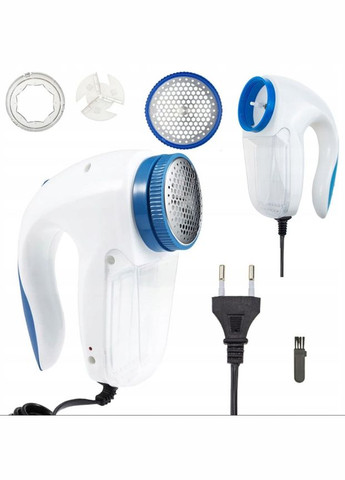 Електрична машинка для видалення катишків JTY-2018 220 В 5 Вт блакитний (2104618611) No Brand (344465684)