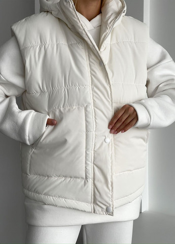 Жилетка женская демисезонная с капюшоном No Brand (361361914)