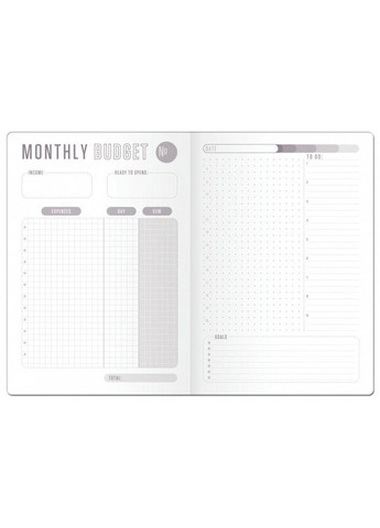 Діловий блокнот А6 Ultramarine flowers 252100 320 листів Yes (328391602)