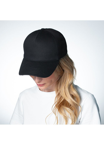 Бейсболка тракер жіноча бавовна чорна ВІЛМЕР LuckyLOOK 414-280 (322789564)
