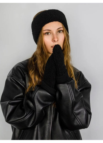 Зимняя повязка на голову - Барашек No Brand Жіноча пов'язка (362697755)