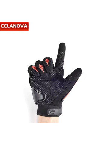 Моторукавиці CELANOVA,мотоциклетні рукавички для байкерів чорні No Brand (370639457)