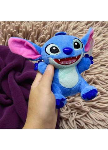 Мʼяка іграшка Стіч з зубами 15 см, синій МІС (355889808)