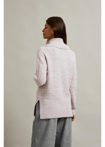 Рожевий зимовий светр Moodo