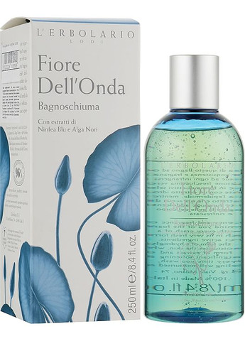 Піна для ванни-гель для душу Bagnoschiuma Fiore Dell'Onda 250ml (50421-31339091) L'erbolario (368621209)