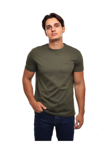 Хаки (оливковая) футболка мужская Dioni