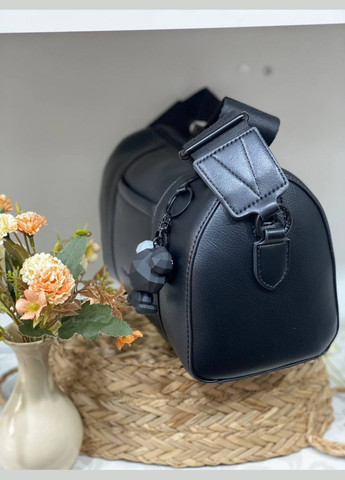 Жіноча містка сумка через плече з еко-шкіри чорного кольору 32520 Fashion (338187887)