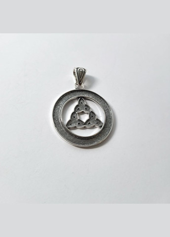 Срібна підвіска оберіг амулет Триглав чорнене срібло 925 проби (АРТ.7295) 7.51г No Brand (307172961)