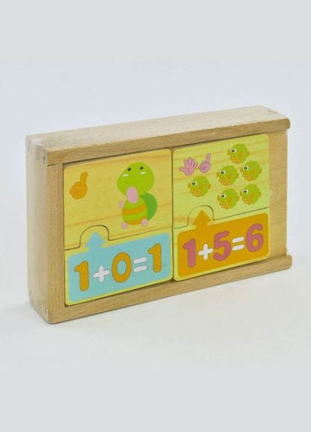 Деревянные пазлы "Математика" 7372 4FUN Game Club (6945717431096) Fun Game (293057073)