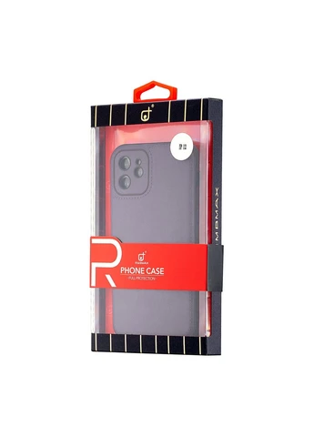 Чохол Jinduka Leather TPU захист камери для iPhone 12 фіолетовий Case (370166925)