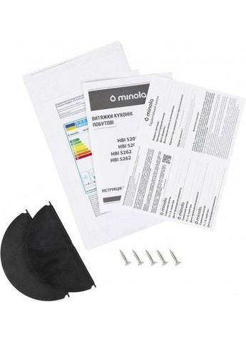 Вытяжка HBI 5202 IV 700 LED MINOLA (368592301)