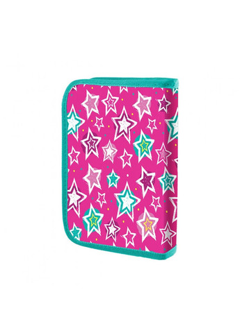 Пенал тв. " " /532817/ 1 відд., 2 відв. HP-04 "Shine Bright", рожевий/бірюзовий (1/80) Smart (367751248)