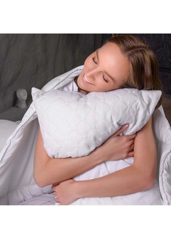 Подушка 50*70 см со съемным чехлом, гипоаллергенная Белая (232205070) ТЕП (365963309)