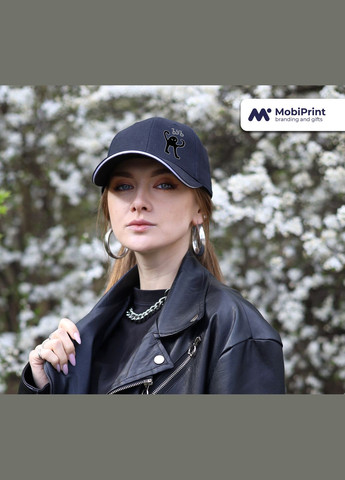 Кепка Sandwich Чорна кішка (SKA) Білий (9278-1331-WT) MobiPrint (292866260)