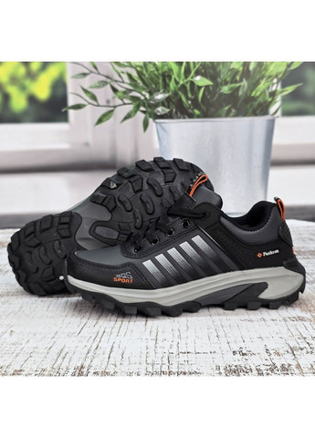 Темно-серые демисезонные кроссовки подростковые KMB