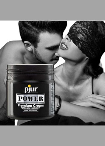 Лубрикант для анального секса крем смазка на водно-силиконовой основе Power для фистинга 500 мл Pjur (322771027)