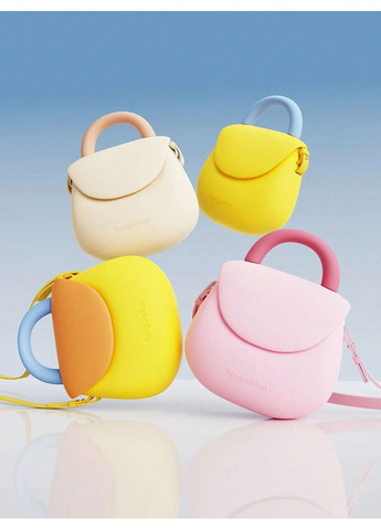 Жіноча сумка-клатч Fungoofun EVA, вологостійка, з ручкою та ремінцем, рожева More (369156987)