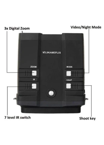 Прилад нічного бачення Widgameplus WG500B 1080P HD 10.8X31 Цифровий бінокль No Brand (385210886)