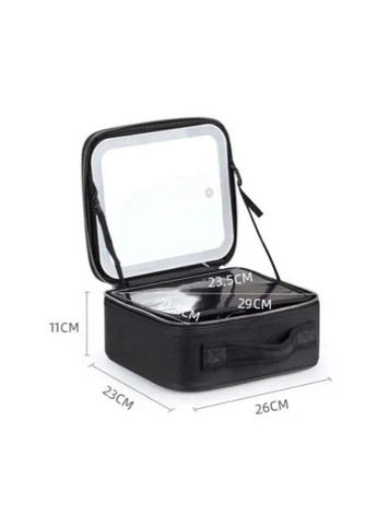 Косметичкаорганайзер с LED зеркалом No Brand - (361971240)