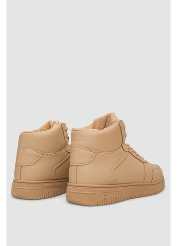 Кросівки жіночі зимові на хутрі,, 248RAJ04 Stilli темно-бежеві всесезони (369505923)