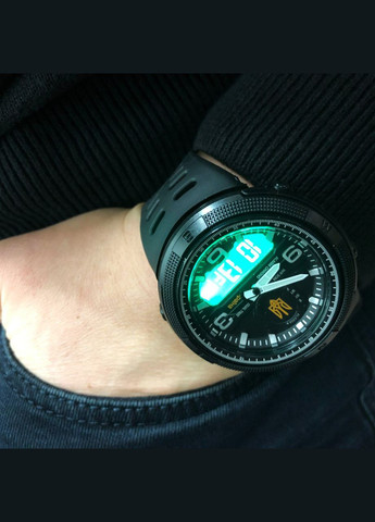 Годинник наручний чоловічий 5561/1655BKWT, спортивний, Чоловічий армійський водостійкий тактичний годинник Skmei (364665196)