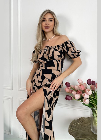 Летний женский сарафан Verso с абстрактным узором