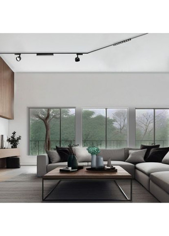 Светильник МАГНИТНЫЙ трековый LD19B 18W 4000K 48V Black Videx (366218242)