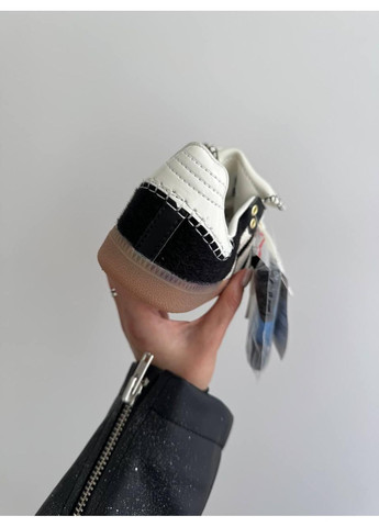 Чорні Осінні кросівки чоловічі adidas samba walles bonner black pony адідас самба No Brand