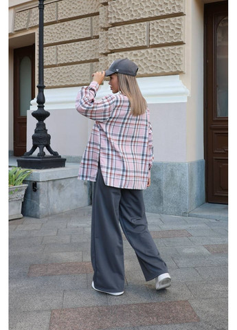 Костюм 3-ка в клітку з фланелі та двонитки (розмірна сітка в описі) ❤️ DK/DL Мода без кордонів (362188851)