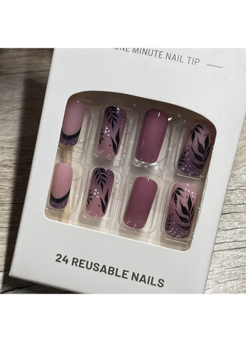 Накладні нігті, набір 24 шт No Brand (372114446)