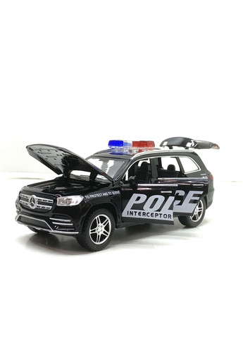 Машина Автосвіт Mercedes gls інерційна відчиняються двері 16.5 см Чорна (AP-1957) No Brand (302215631)