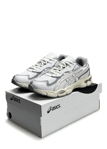 Серо-бежевые asics white grey beige (размер ) No Brand GEL-NYC 2055