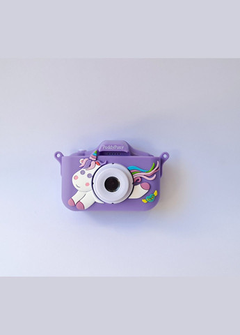 Цифровая камера с единорогом для снимков KC-812 фиолетовый No Brand (341327249)