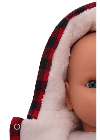 Человечек на травке для мальчика Панда красный 62 см (34808) Murat baby (296193353)