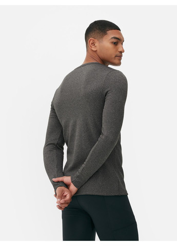 Темно-серый спортивный лонгслив Primark