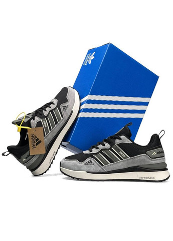 Сірі Осінні кросівки чоловічі adidas No Brand Equipment Light Grey Black