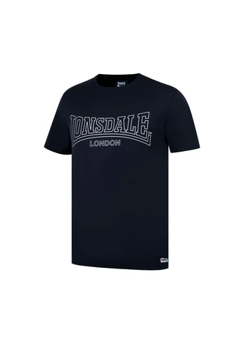 Черная мужская футболка Lonsdale